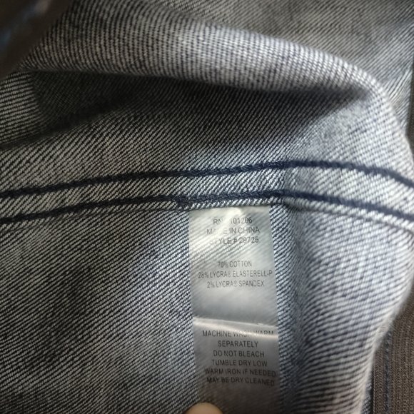 Soft Surroundings Boot Cut Pull-On Denim Jeggings Size S cotton/spandex - Picture 8 of 9